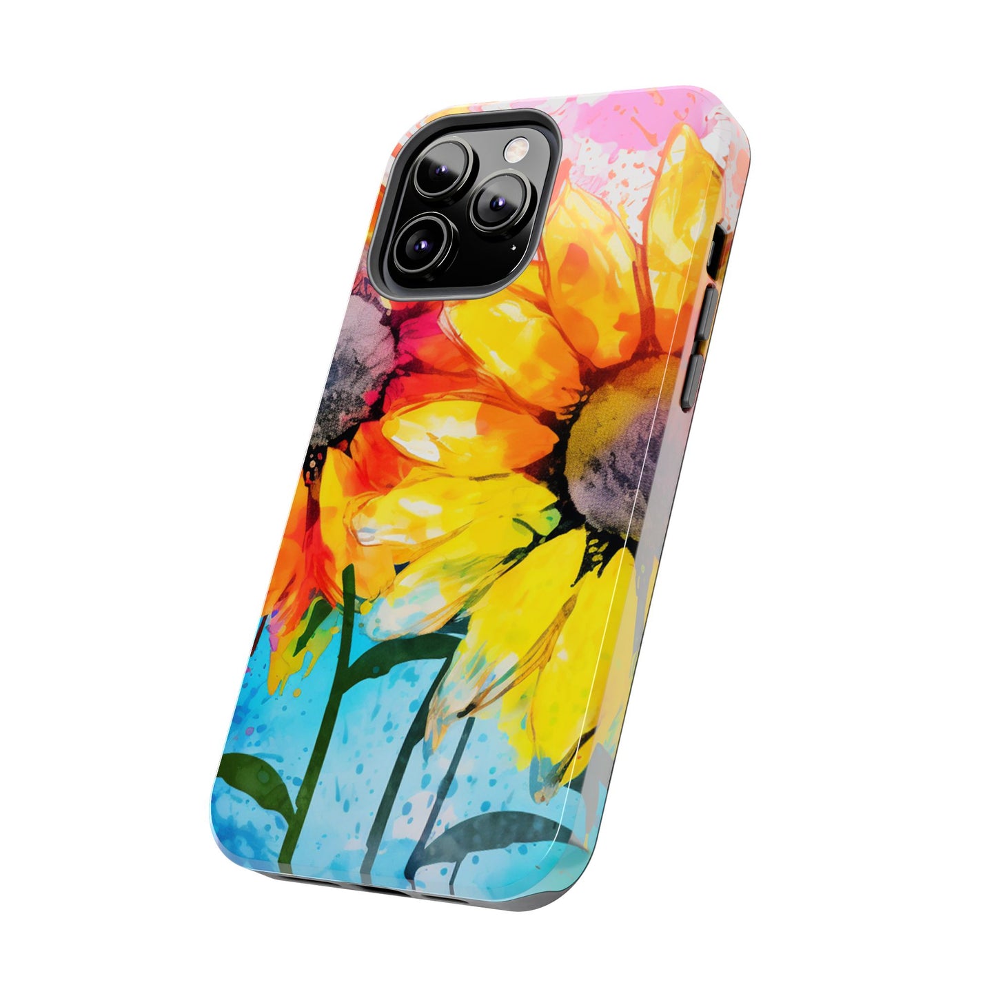 Bold Watercolor Sunflowers - iPhone Series Case