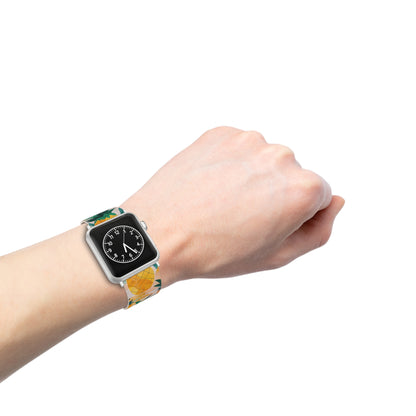 Tropical Pineapple Apple Watch Band