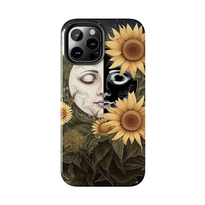 Sunflower Moon and Stars iPhone Case – Ethereal Art