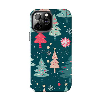 Whimsical Christmas Trees - iPhone Series Case