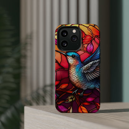 Radiant Multicolor Bird Artwork - MagSafe iPhone Case