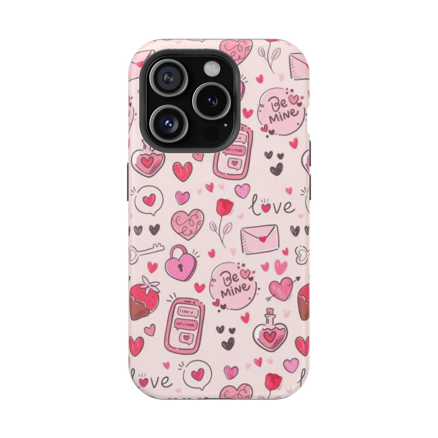 MagSafe Case: Playful Valentine's Day Icons Case