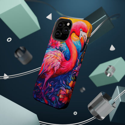 Flamingo Radiance – MagSafe iPhone Cases