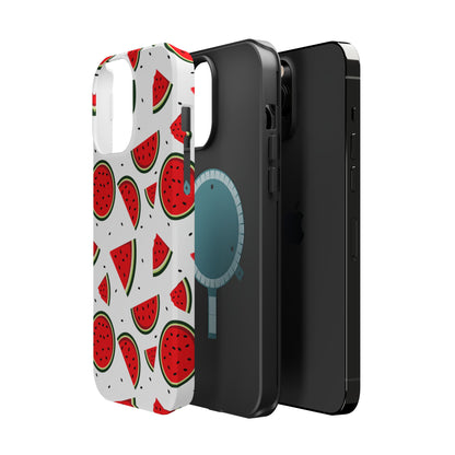 Sweet Watermelon MagSafe iPhone Case – Fresh & Fun Fruit Pattern with Summer Vibes