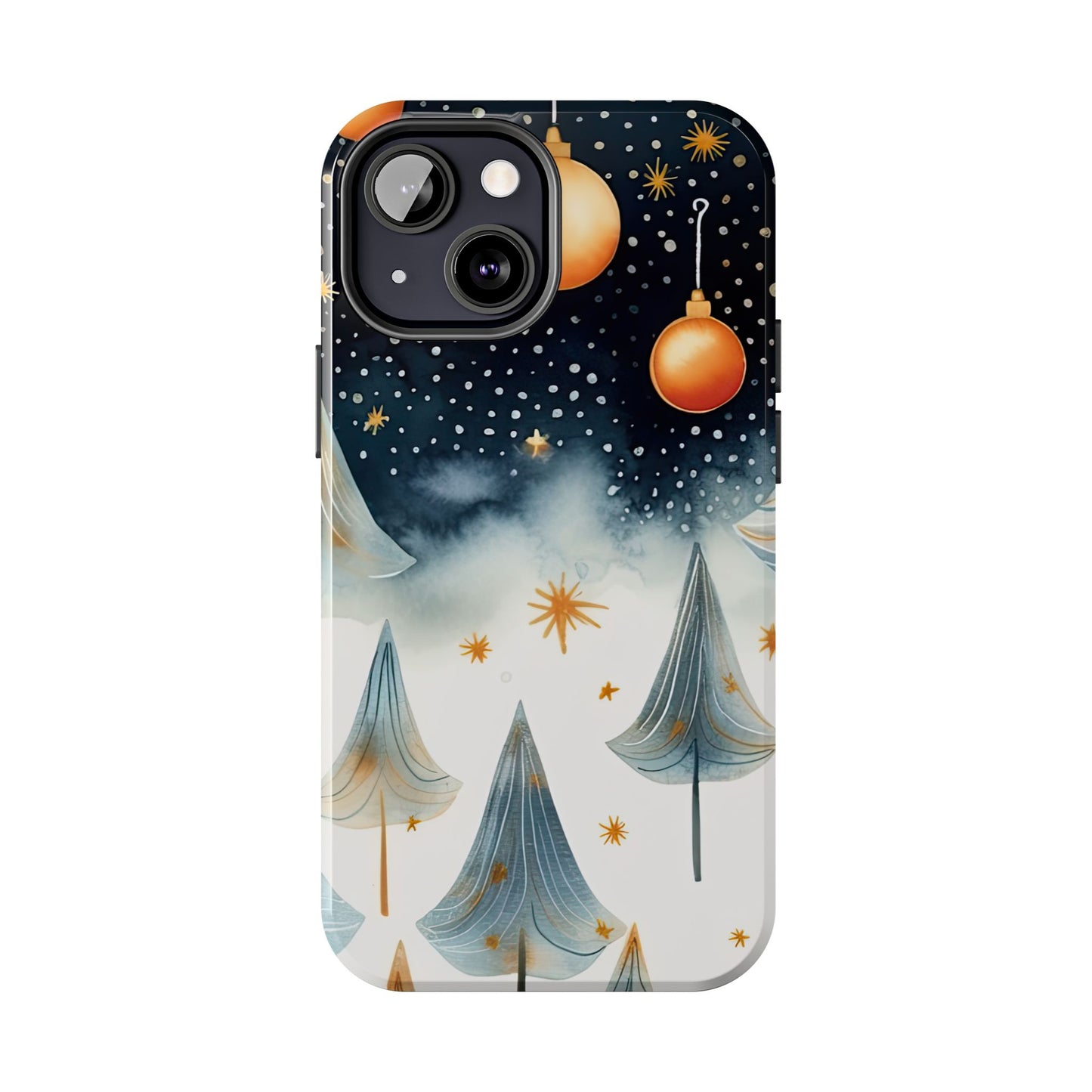 Winter Wonderland Gold Ornament – iPhone Series Case