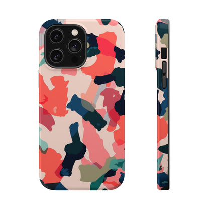 Modern Earthy Camo Abstract – MagSafe iPhone Case