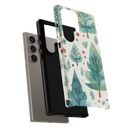 Watercolor Winter Forest -  Samsung Galaxy Series Case