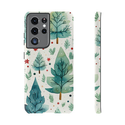 Watercolor Winter Forest -  Samsung Galaxy Series Case