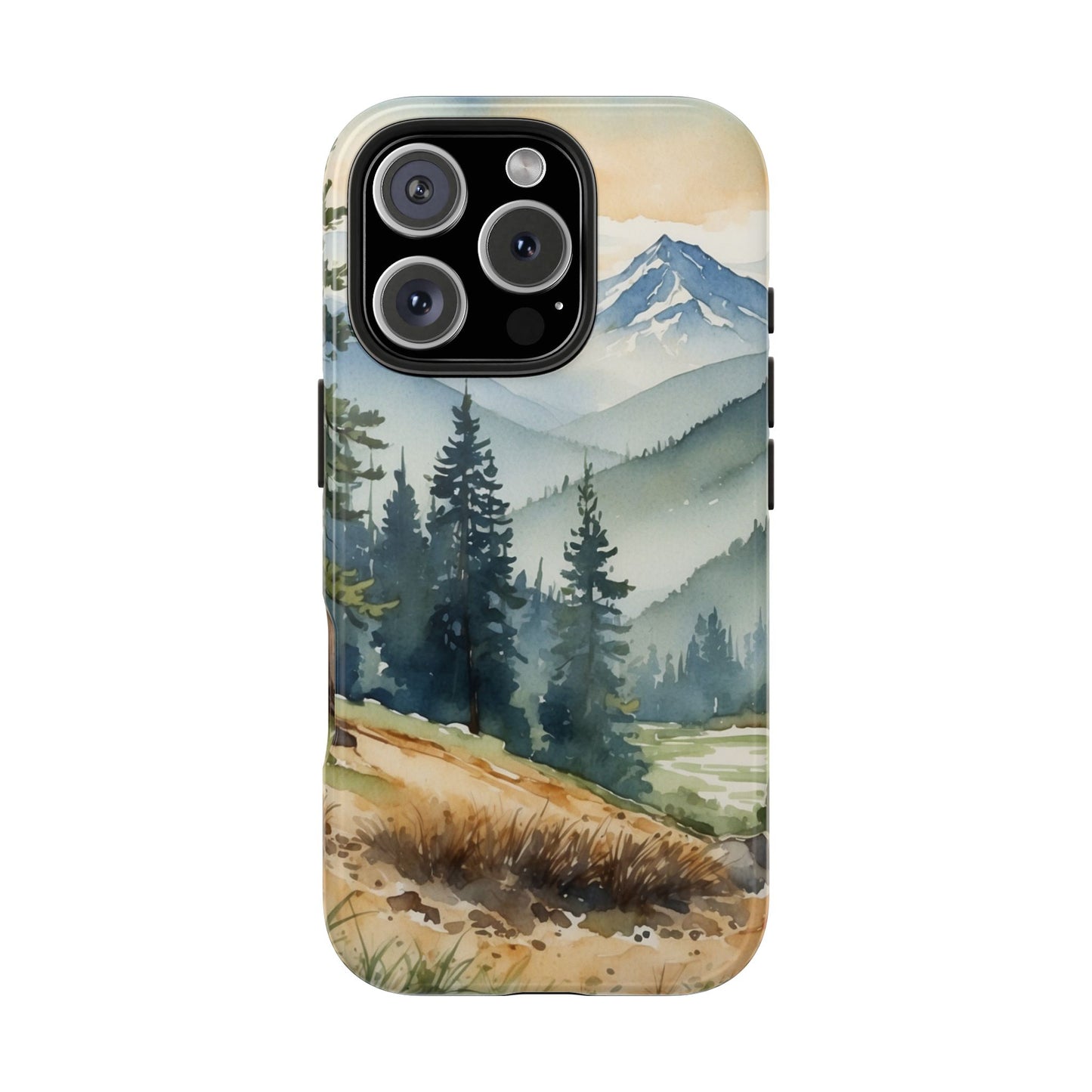 Tranquil Mountain Escape - iPhone Case