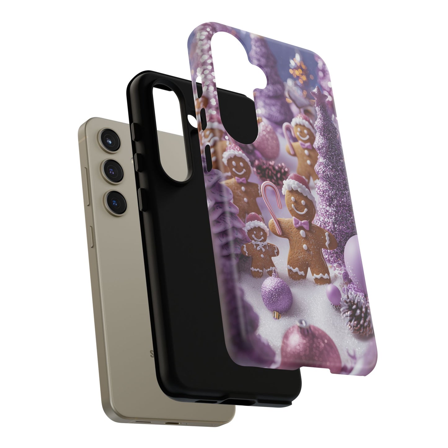 Pink Frosted Gingerbread Forest - Samsung Galaxy Series Case