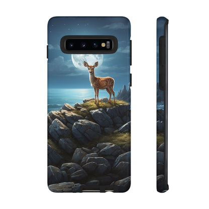 Enchanted Fawn Under the Moonlit Sky Samsung Galaxy Case