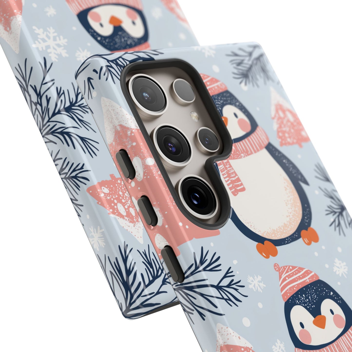 Penguin in Winter Wonderland Samsung Galaxy Case