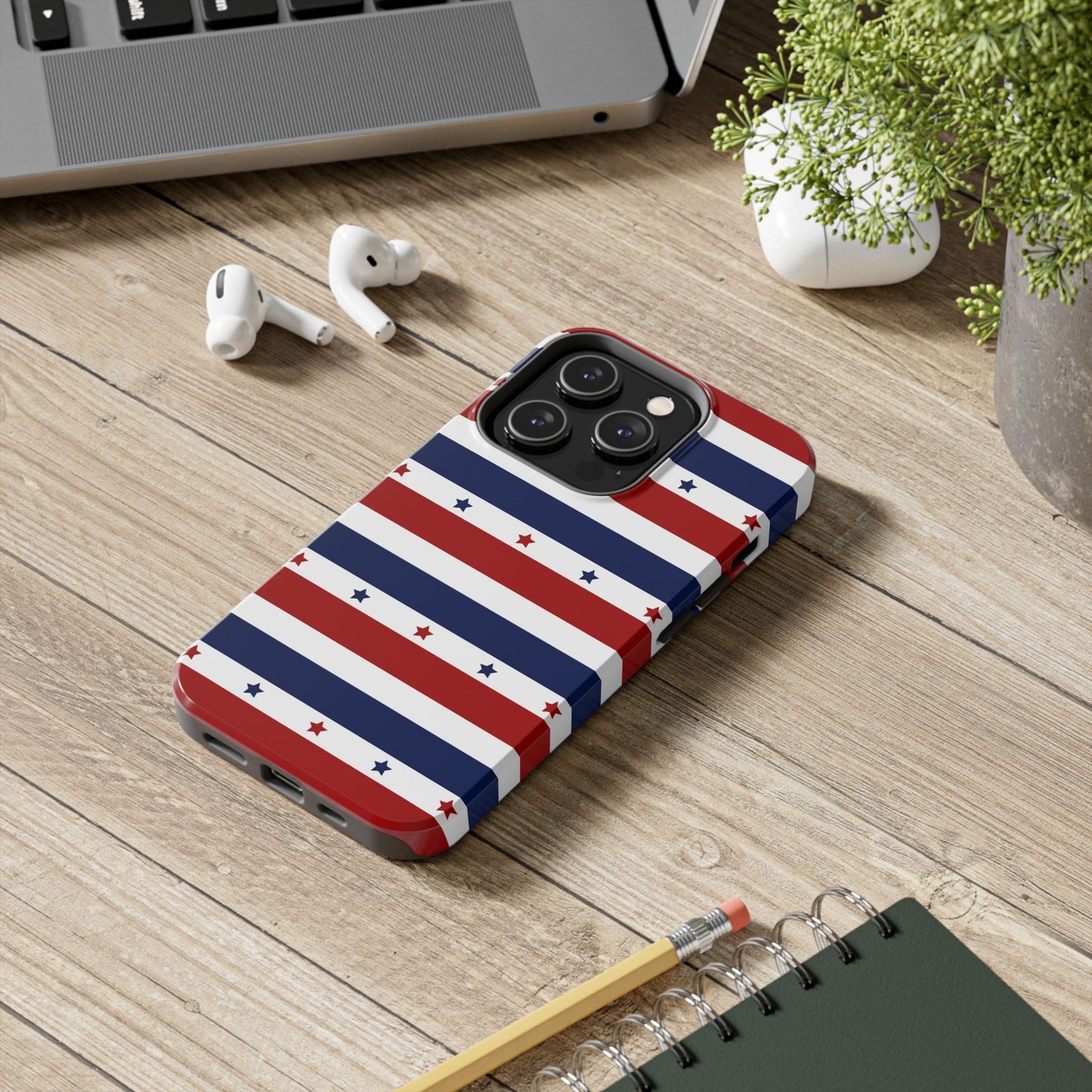 Patriotic Stars iPhone Case