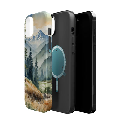 Tranquil Mountain Escape - MagSafe iPhone Case