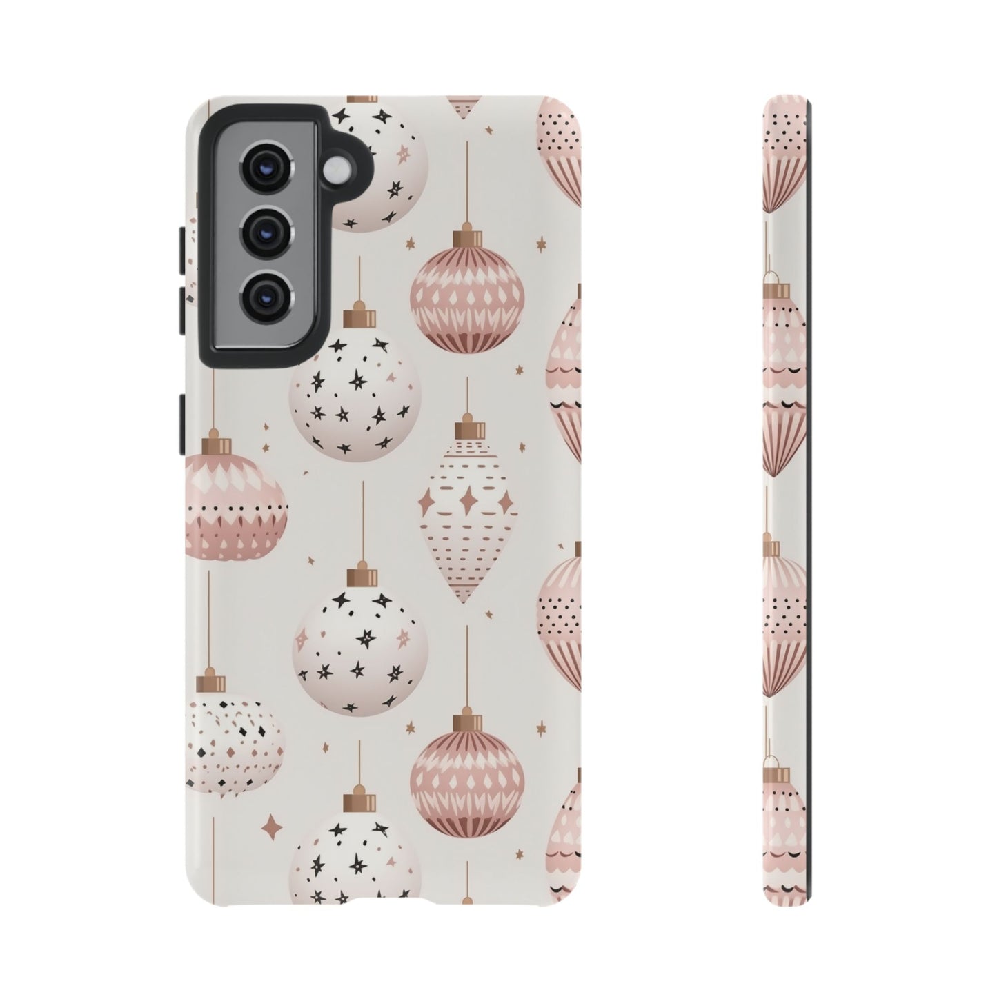 Blush Pink Holiday Ornaments - Samsung Galaxy Series Case