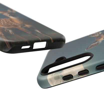 Samsung Galaxy Case – Mystic Fawn Under the Moonlit Sky