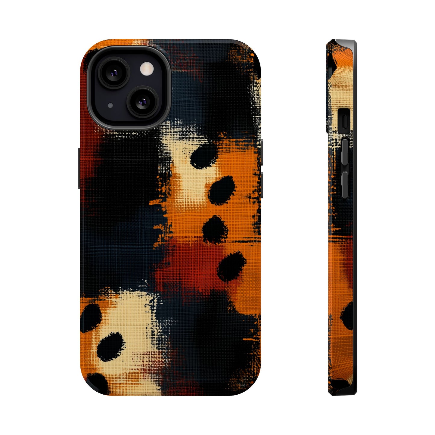 MagSafe iPhone Case: Cheetah Plaid – Wild & Bold Print