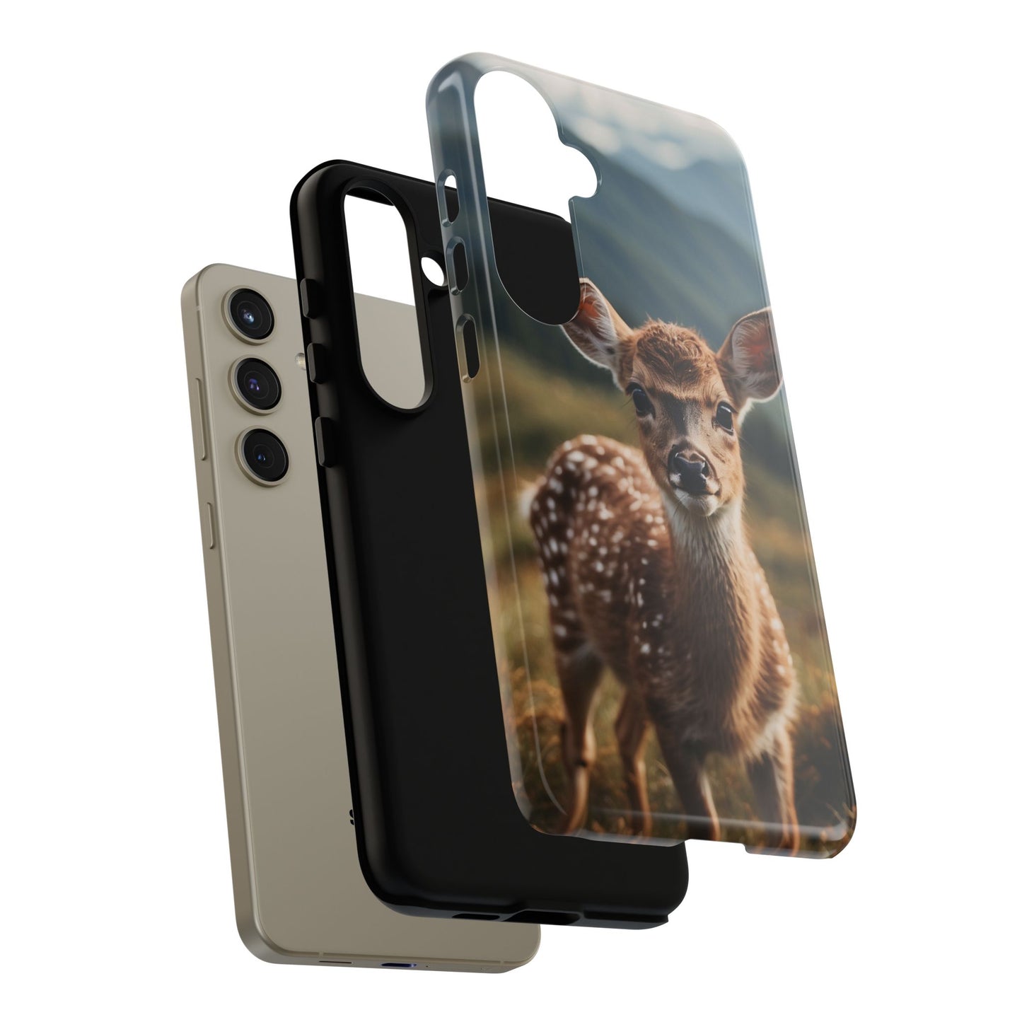 Gentle Fawn in Mountain Meadows Samsung Galaxy Case