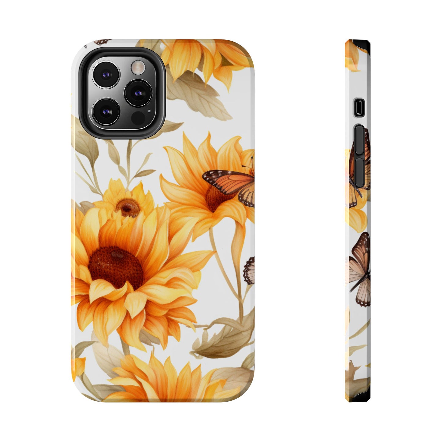 Sunflower & Monarch Garden - iPhone Series Case