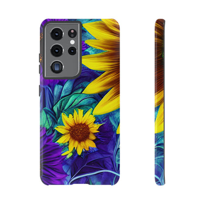 Purple & Gold Sunflower Dream - Samsung Galaxy Series Case