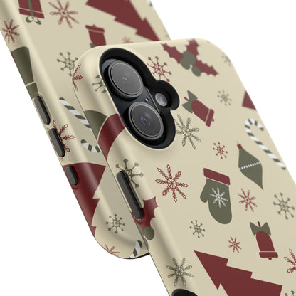 Vintage Holiday Cheer - MagSafe iPhone Series Case