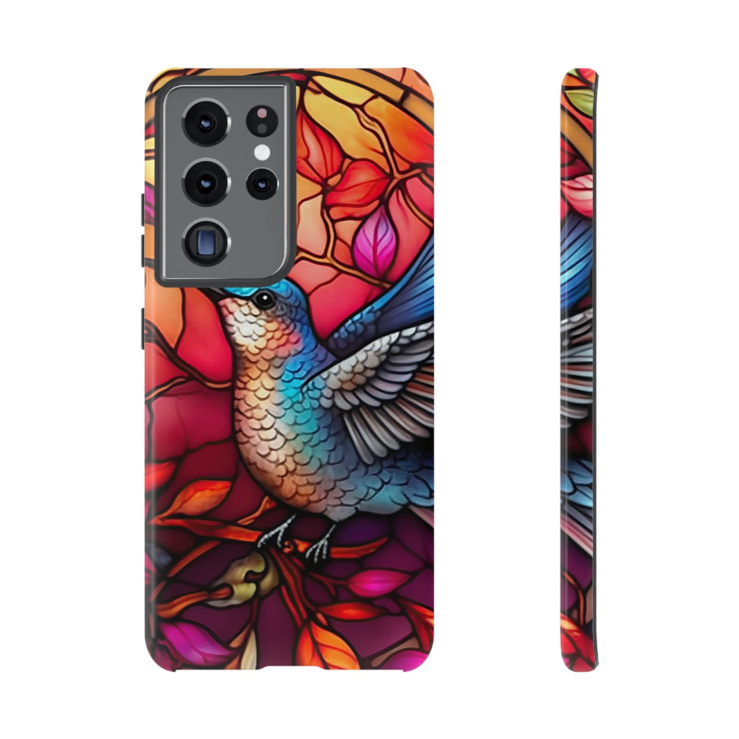 Radiant Multicolor Bird Artwork - Samsung Galaxy Case