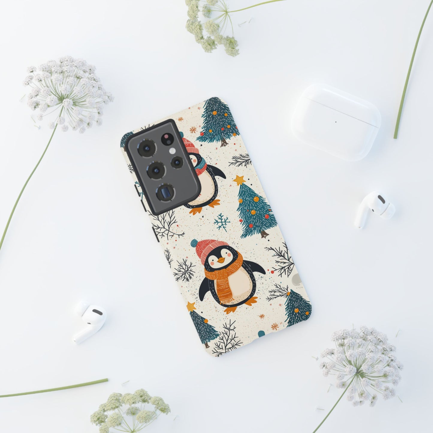 Penguin Wonderland – Snowy Christmas Cheer Samsung Galaxy Case