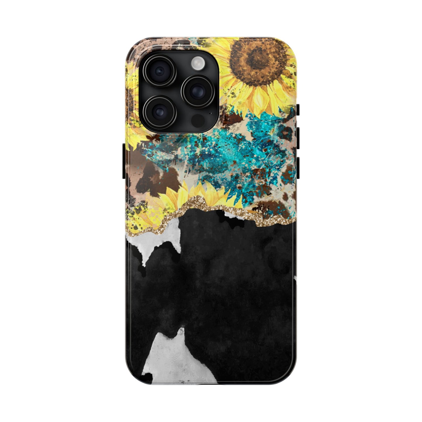 Rustic Sunflower Leopard Glam - iPhone Series Case