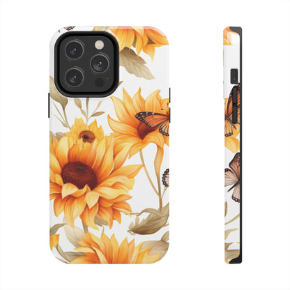 Sunflower & Monarch Garden - iPhone Series Case