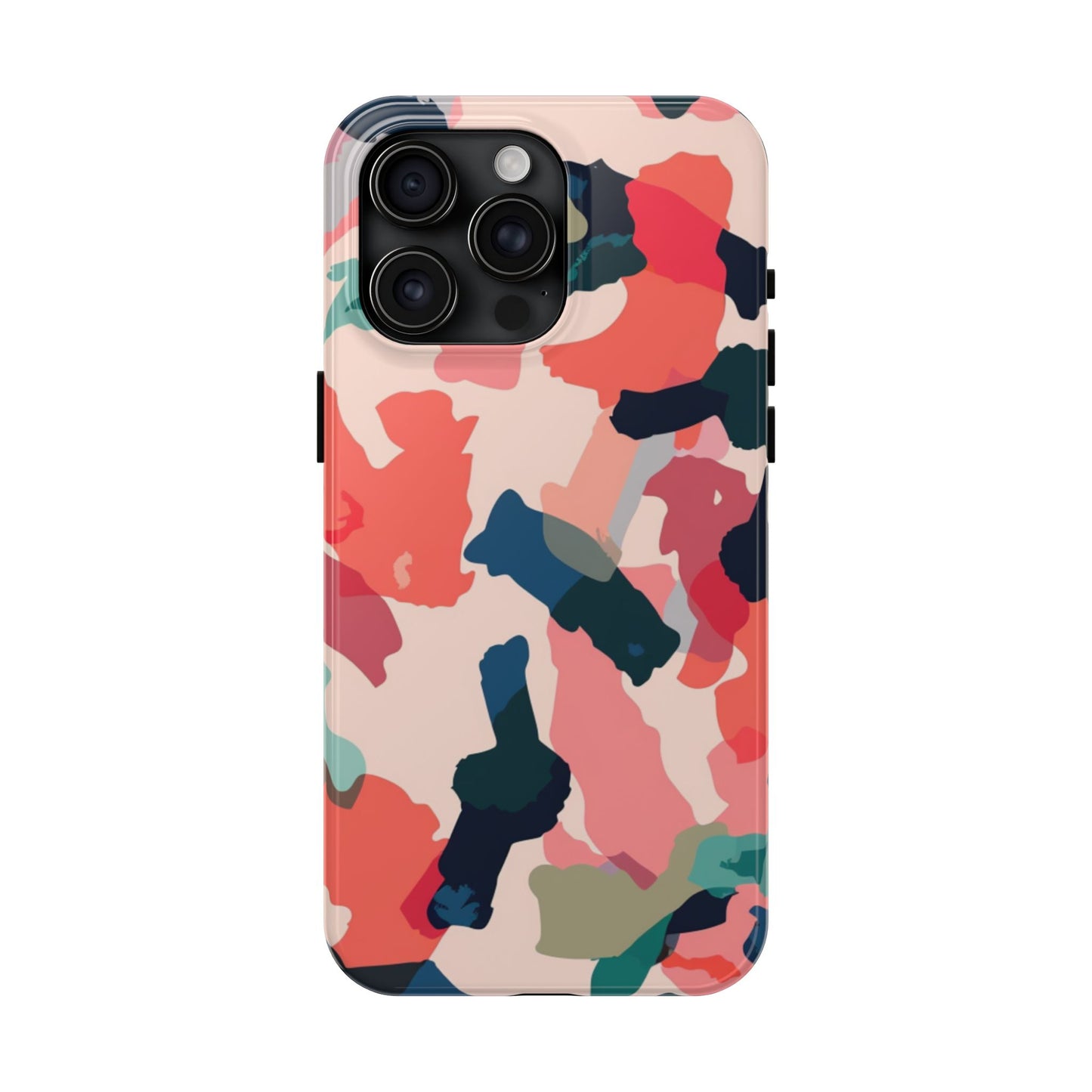 Modern Earthy Camo Abstract – iPhone Case