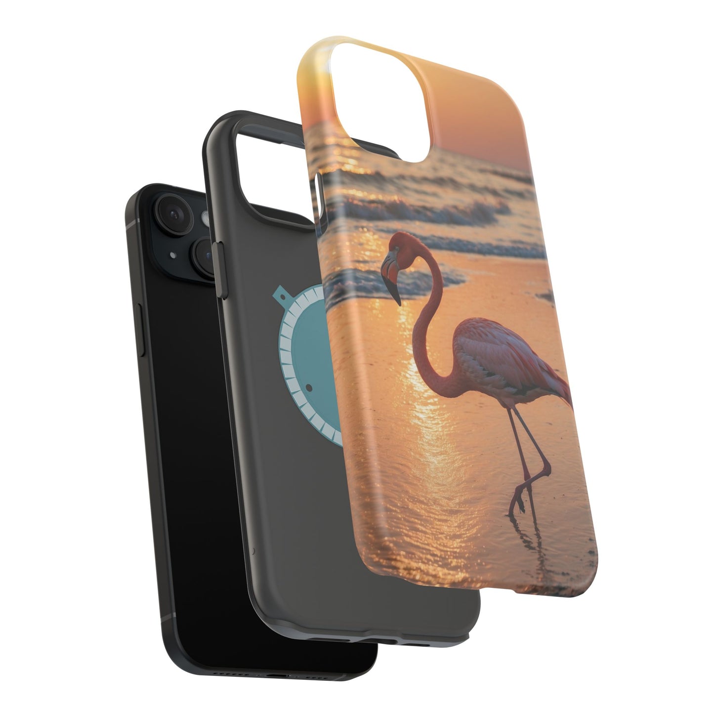 Island Beauty – Flamingo MagSafe iPhone Cases