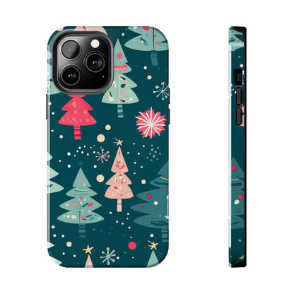 Whimsical Christmas Trees - iPhone Series Case