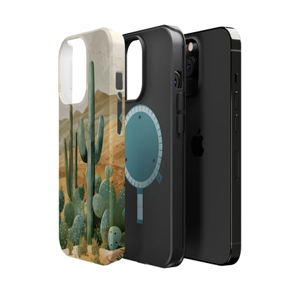 Desert Oasis Cactus iPhone Case