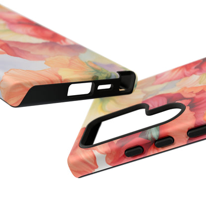 Gumamela Blush Pink Watercolor Floral – Samsung Galaxy Case