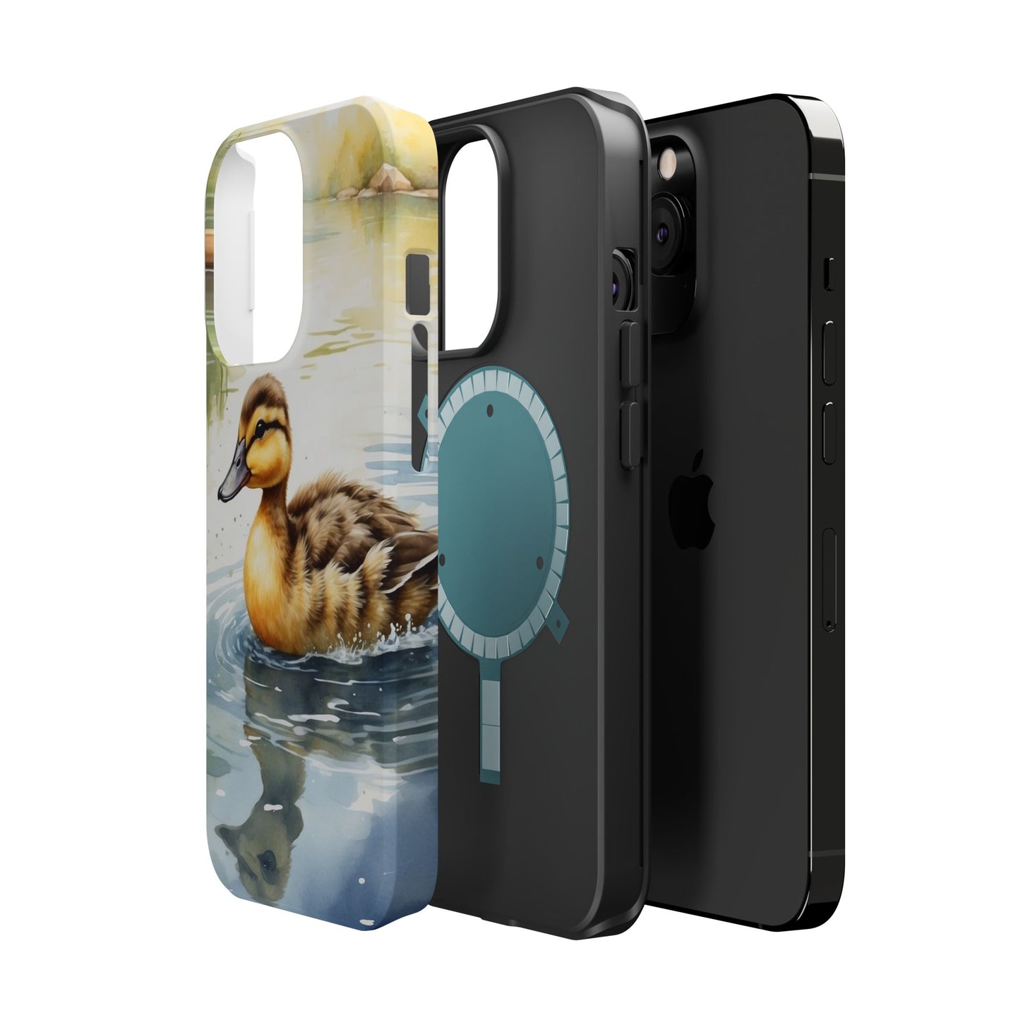 Graceful Duck Reflection – MagSafe iPhone Case