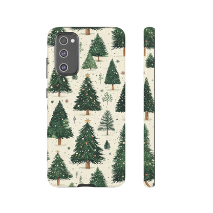 Festive Christmas Tree Forest Pattern – Samsung Galaxy Series Case