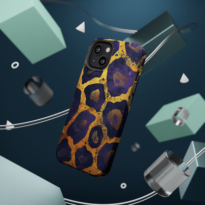 Regal Amethyst Leopard iPhone Case