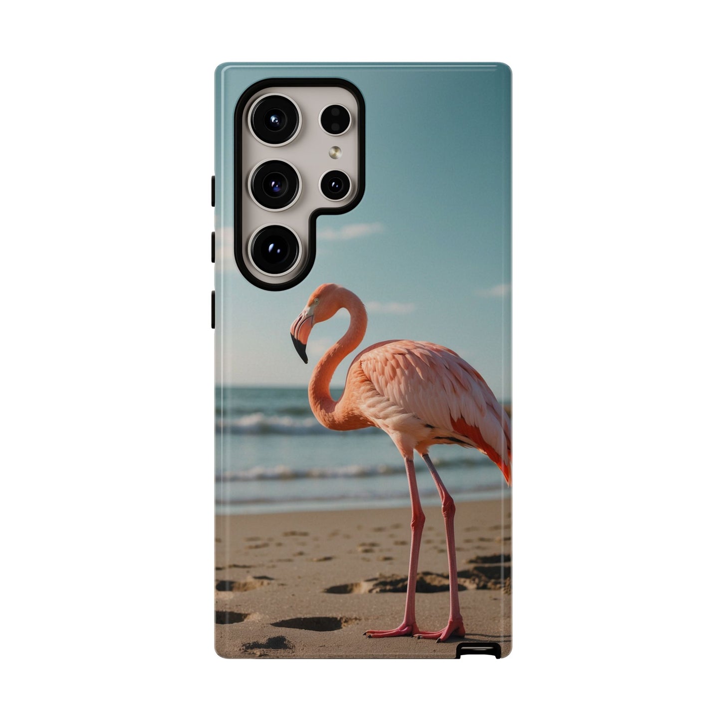 Flamingo Dreams – Bold Tropical Samsung Galaxy Phone Case