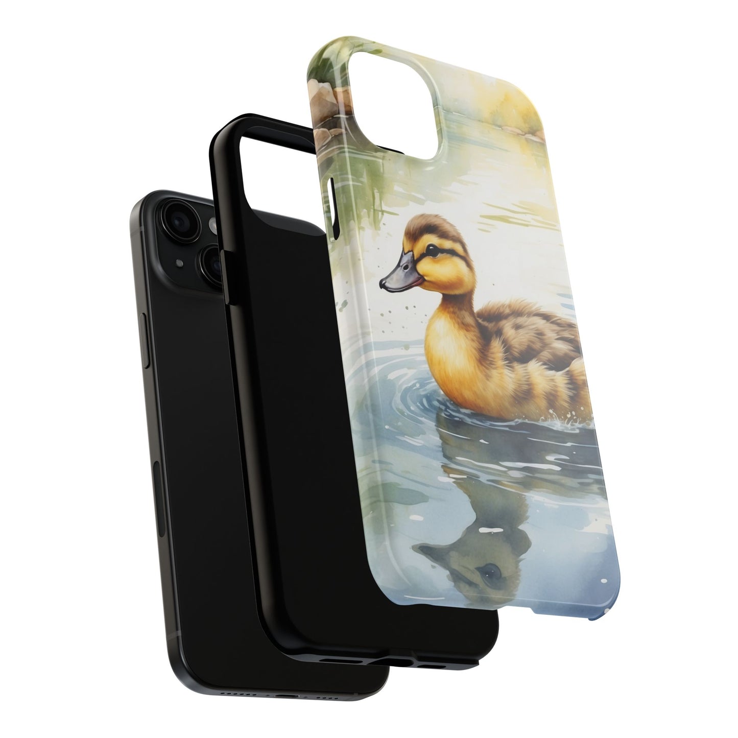 Graceful Duck Reflection – iPhone Series Case