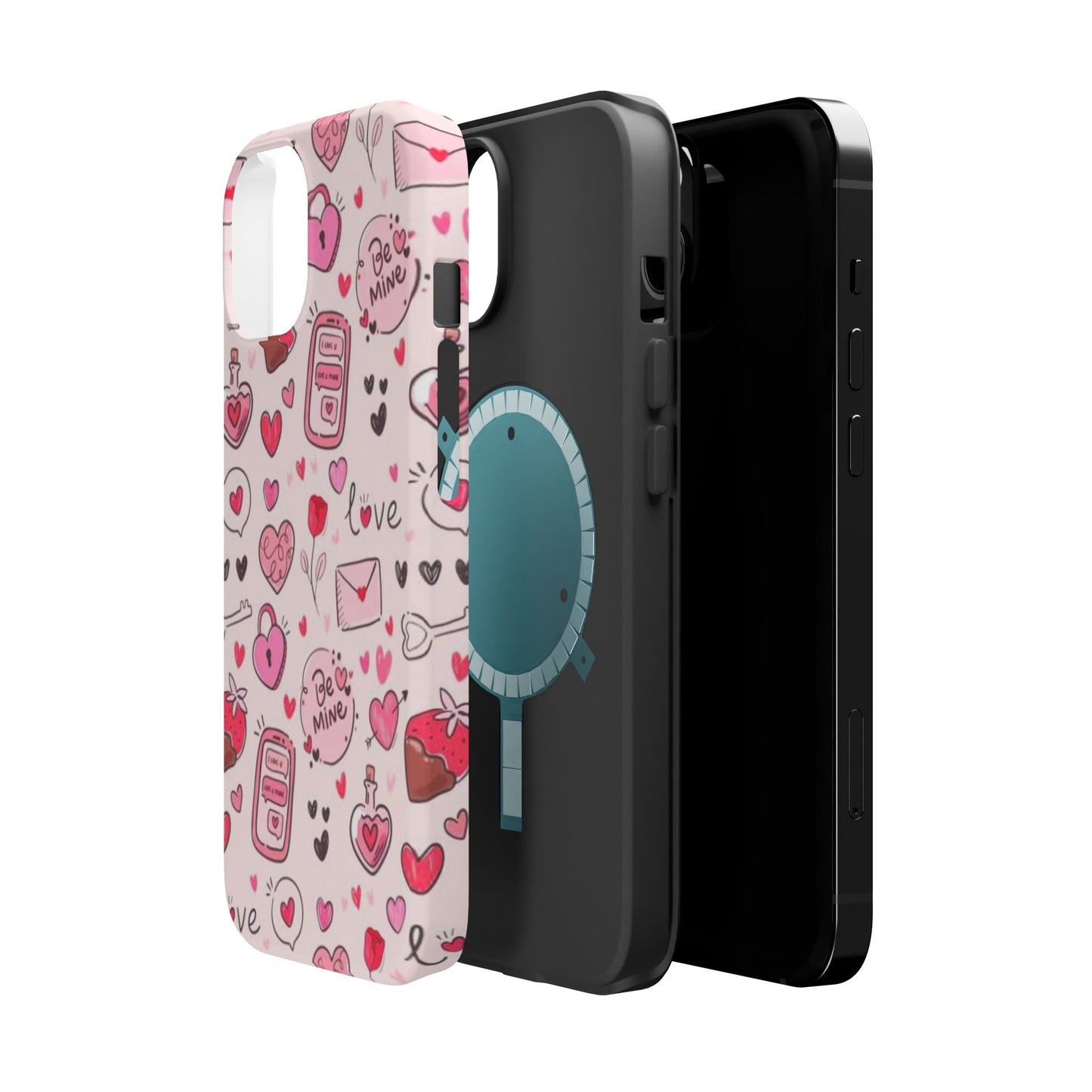 MagSafe Case: Playful Valentine's Day Icons Case