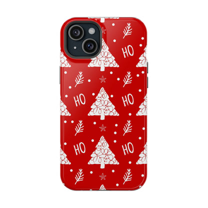 MagSafe iPhone Case: Ho Ho Ho – Christmas Tree Wonderland