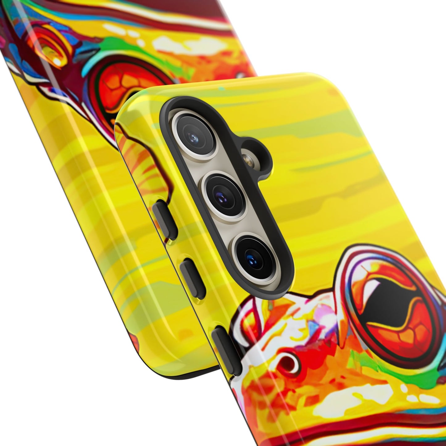 Vibrant Rainbow Frog Design – Samsung Galaxy Case