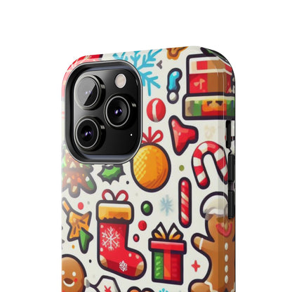 Festive Christmas Icons Pattern – iPhone Series Case