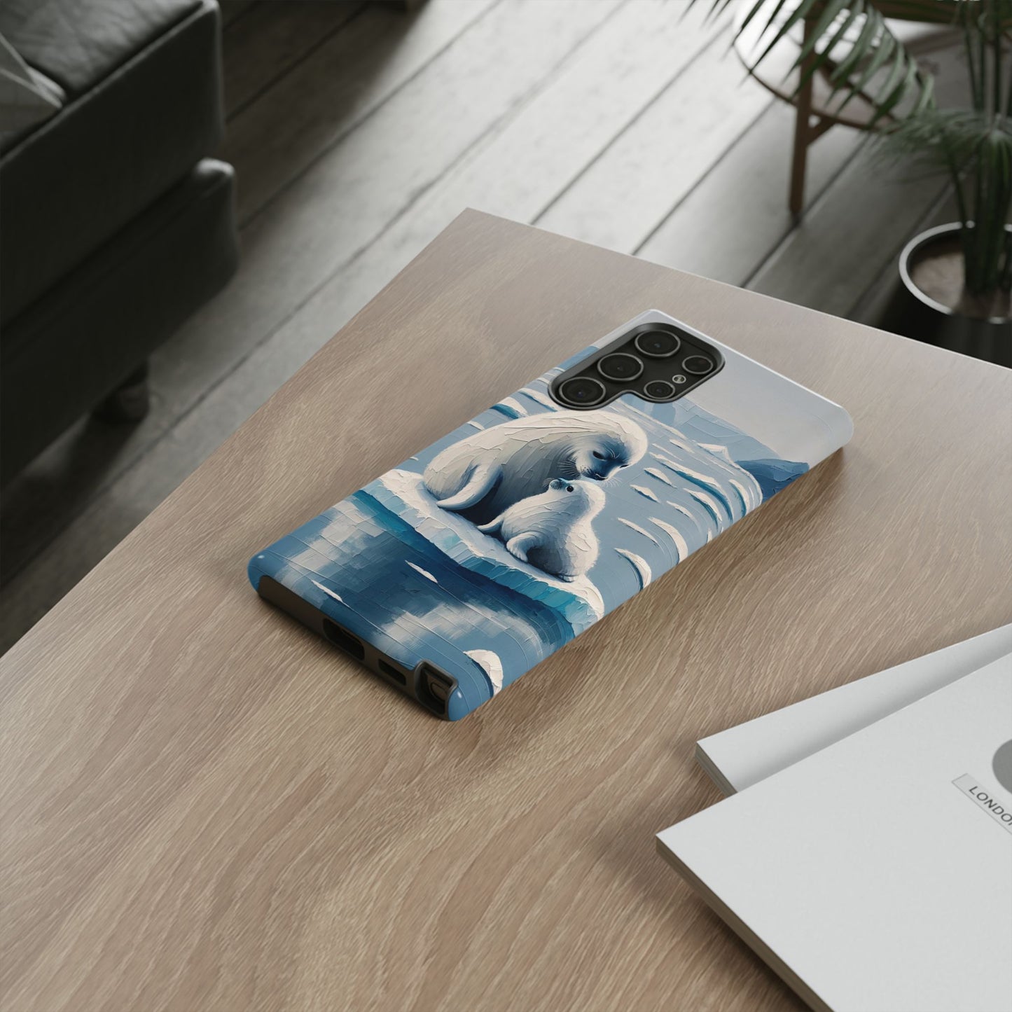 Arctic Serenity Seal iPhone Case