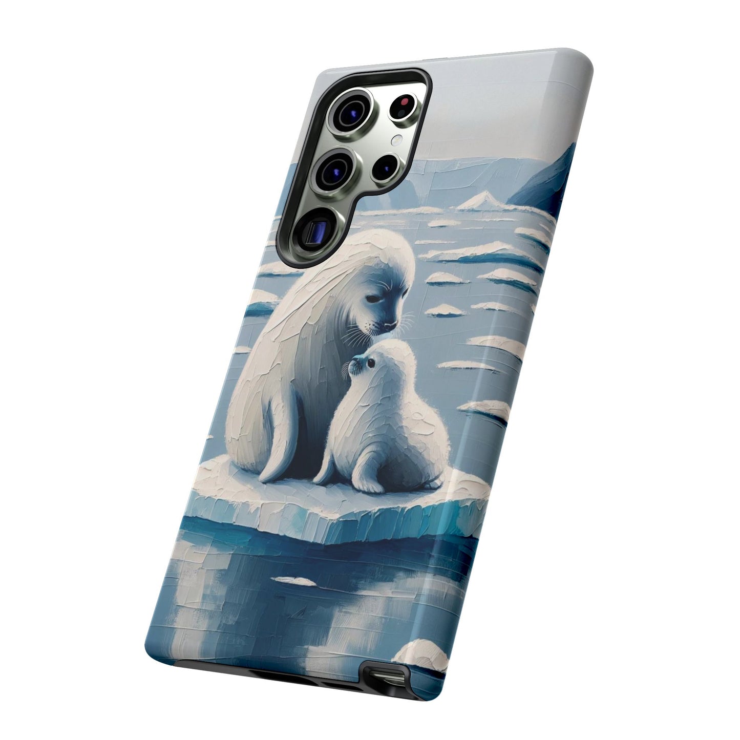 Arctic Serenity Seal iPhone Case