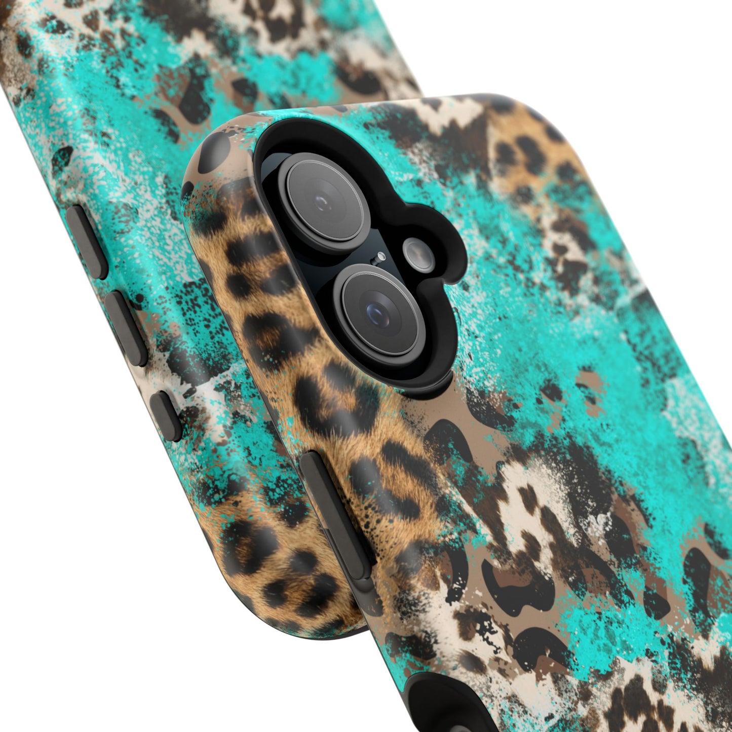 Aqua Splash Leopard - MagSafe iPhone Series Case