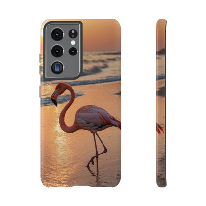 Island Beauty – Flamingo Samsung Galaxy Case