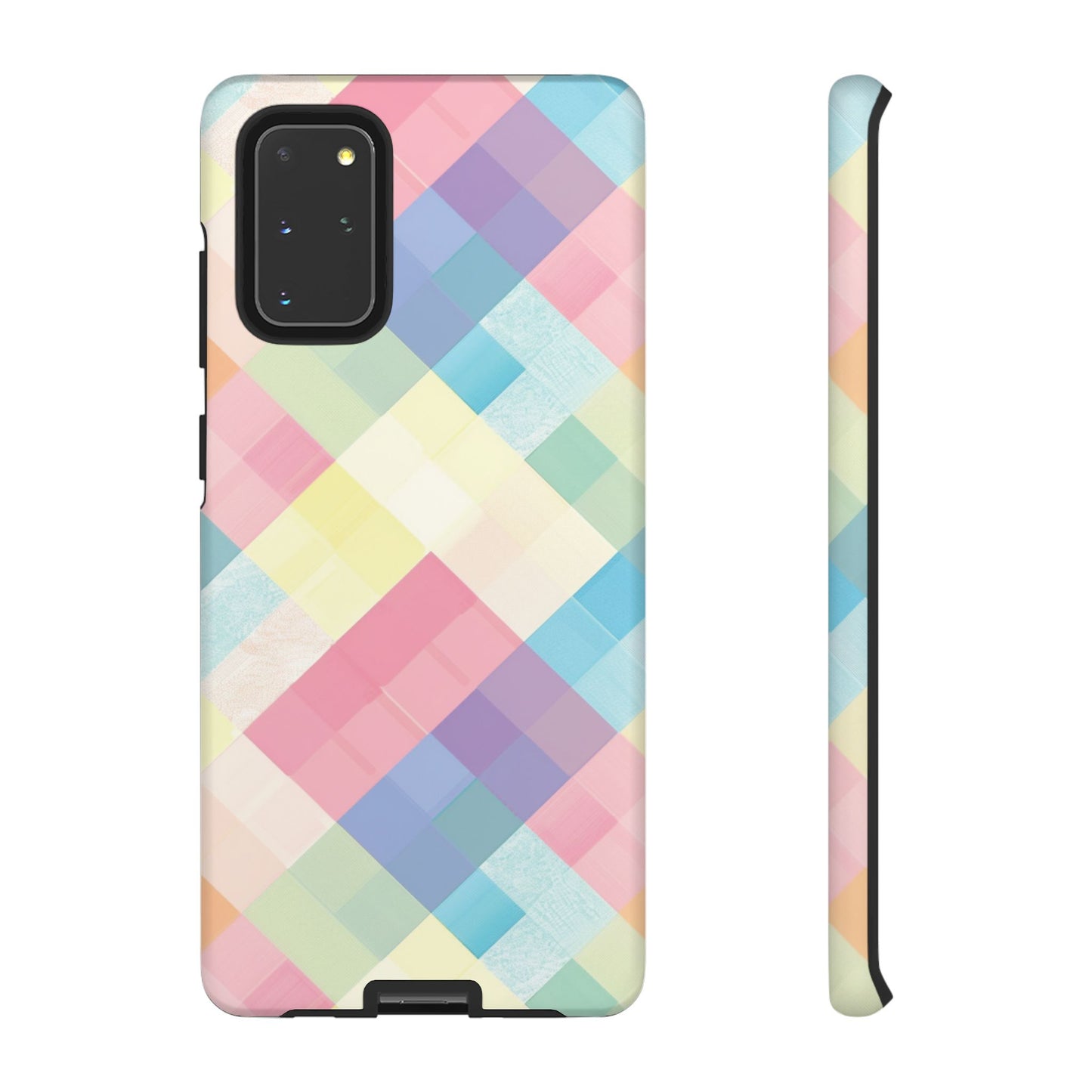 Spring Sonata Pastel Plaid Case