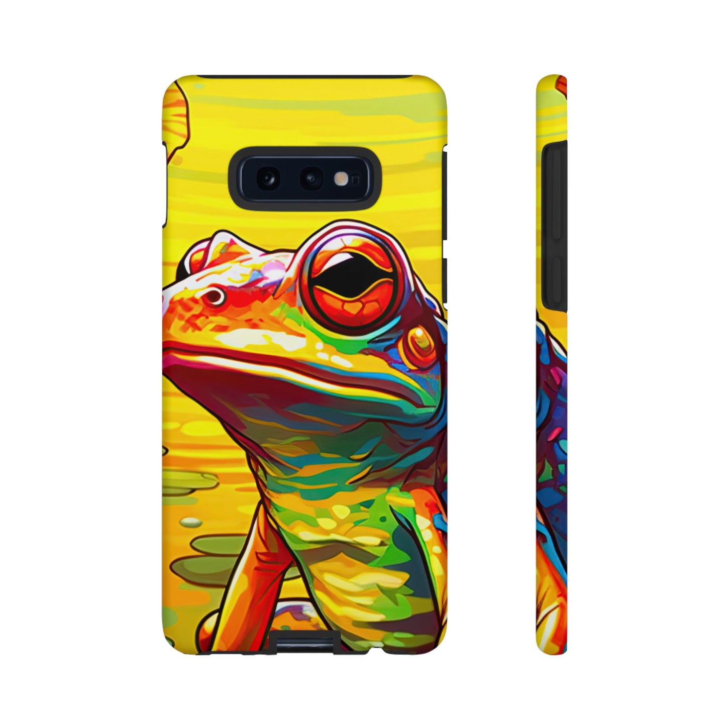 Vibrant Rainbow Frog Design – Samsung Galaxy Case