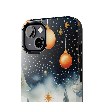 Winter Wonderland Gold Ornament – iPhone Series Case